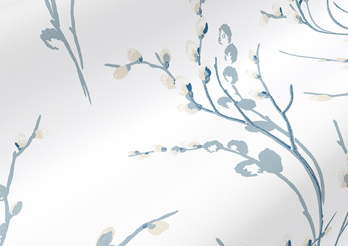 Laura Ashley Pussy Willow, Off White/Seaspray - Roller Blind - Image 4